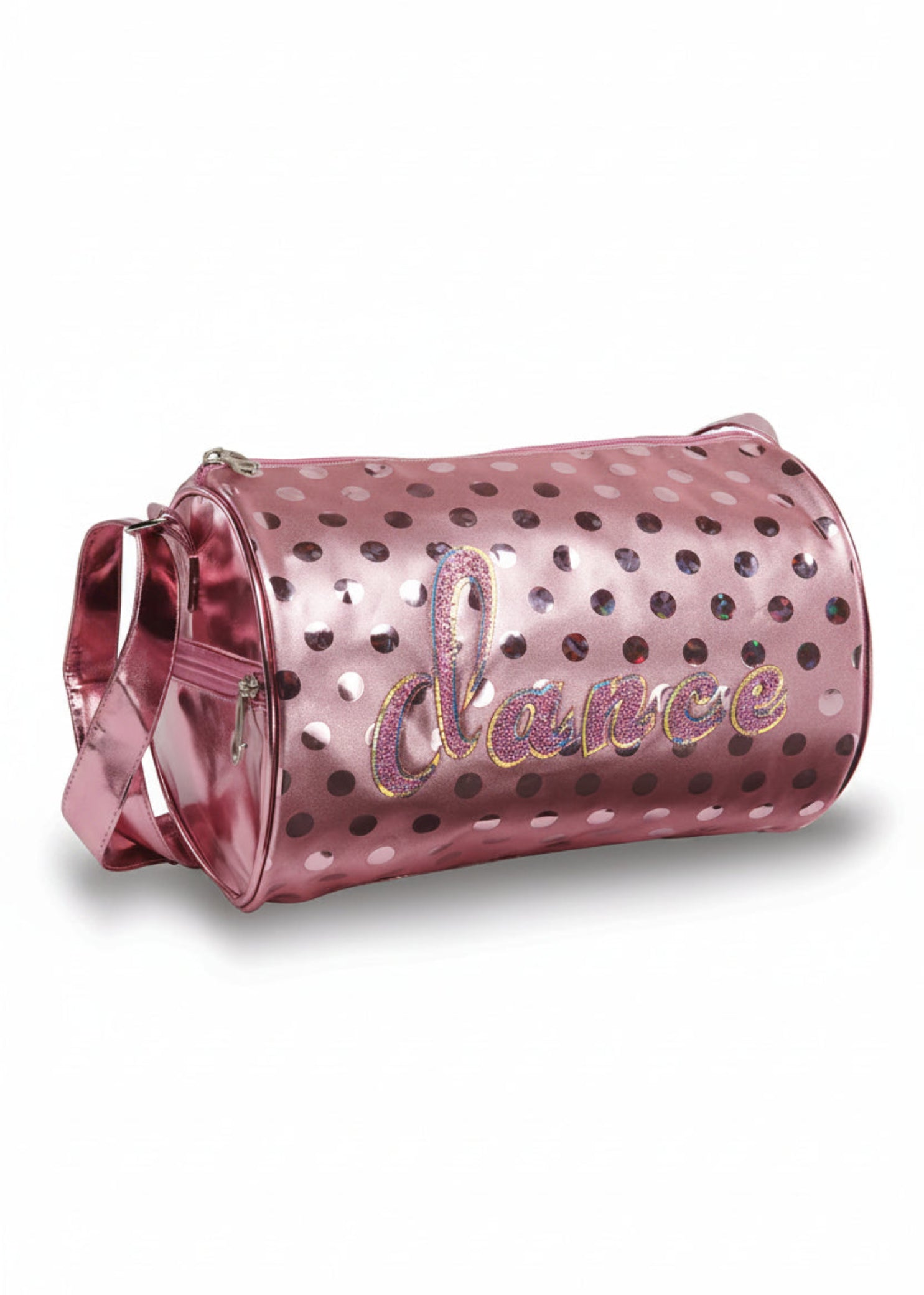My Dance Dot Duffel Pink front view