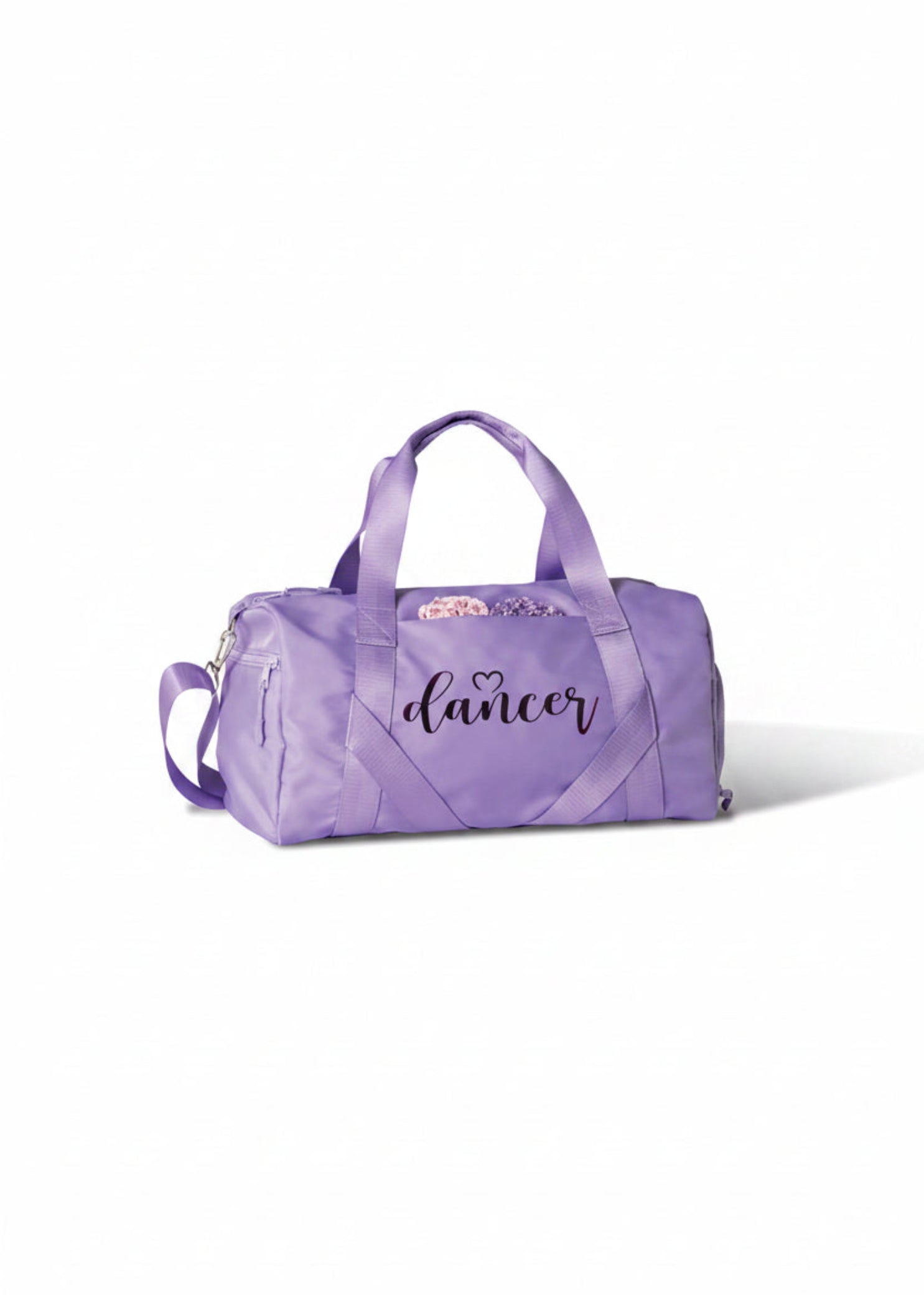Dance Ready Duffel – B25503 purple front view