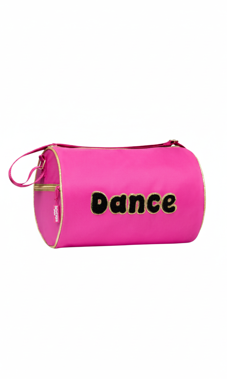 Bubbles Duffel Pink front view