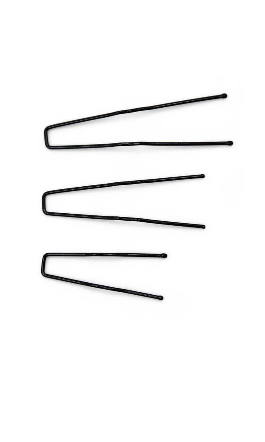 2.5" Hair Pins black