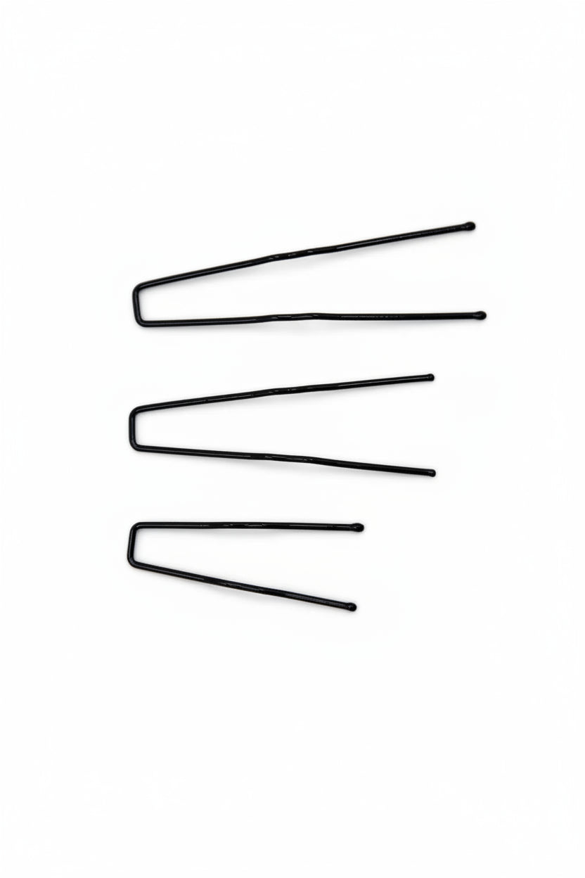 2.5" Hair Pins black
