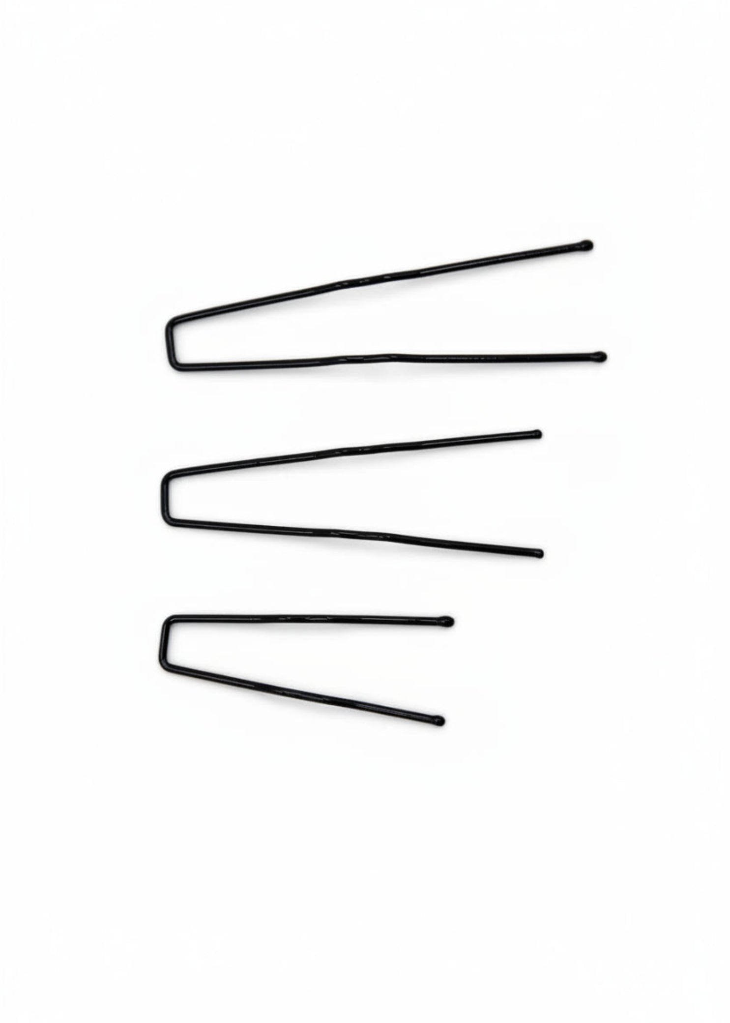2.5" Hair Pins black