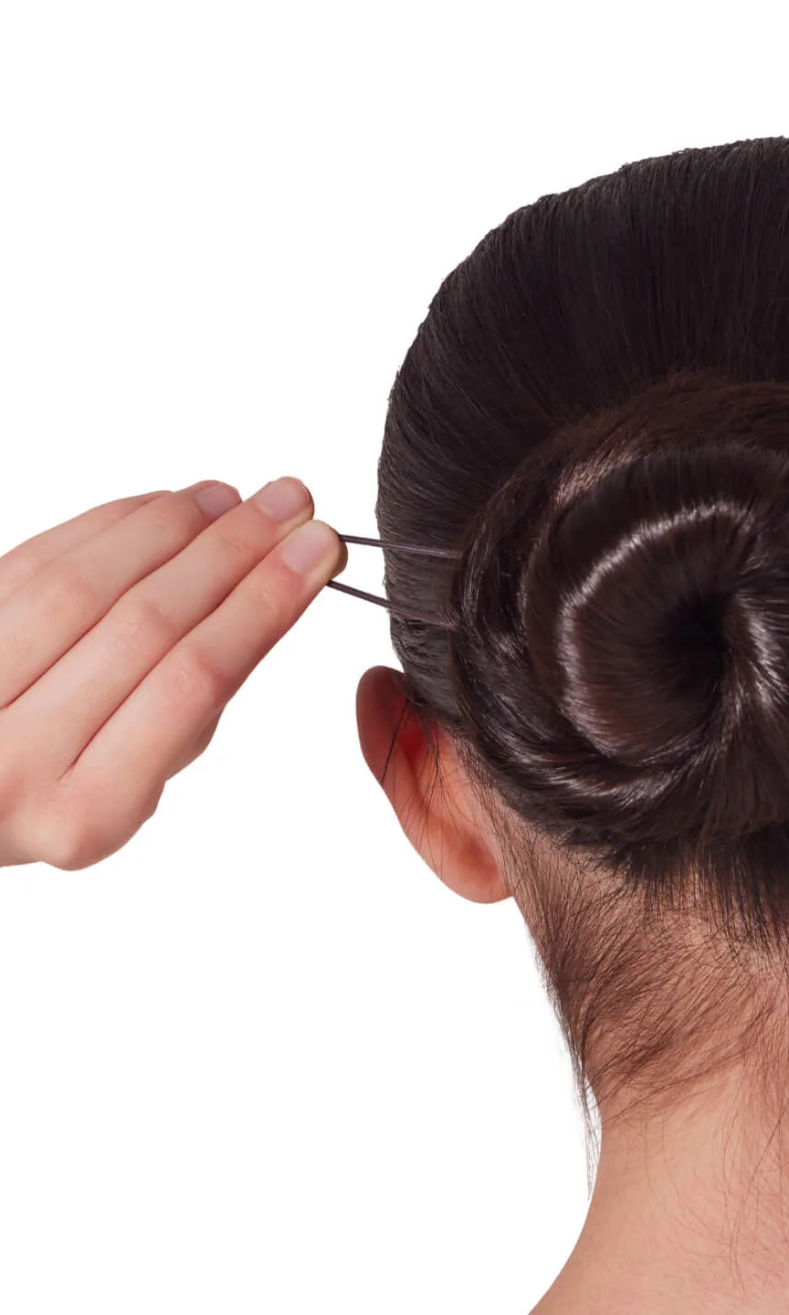 2.5" Hair Pins brown lifestyle view