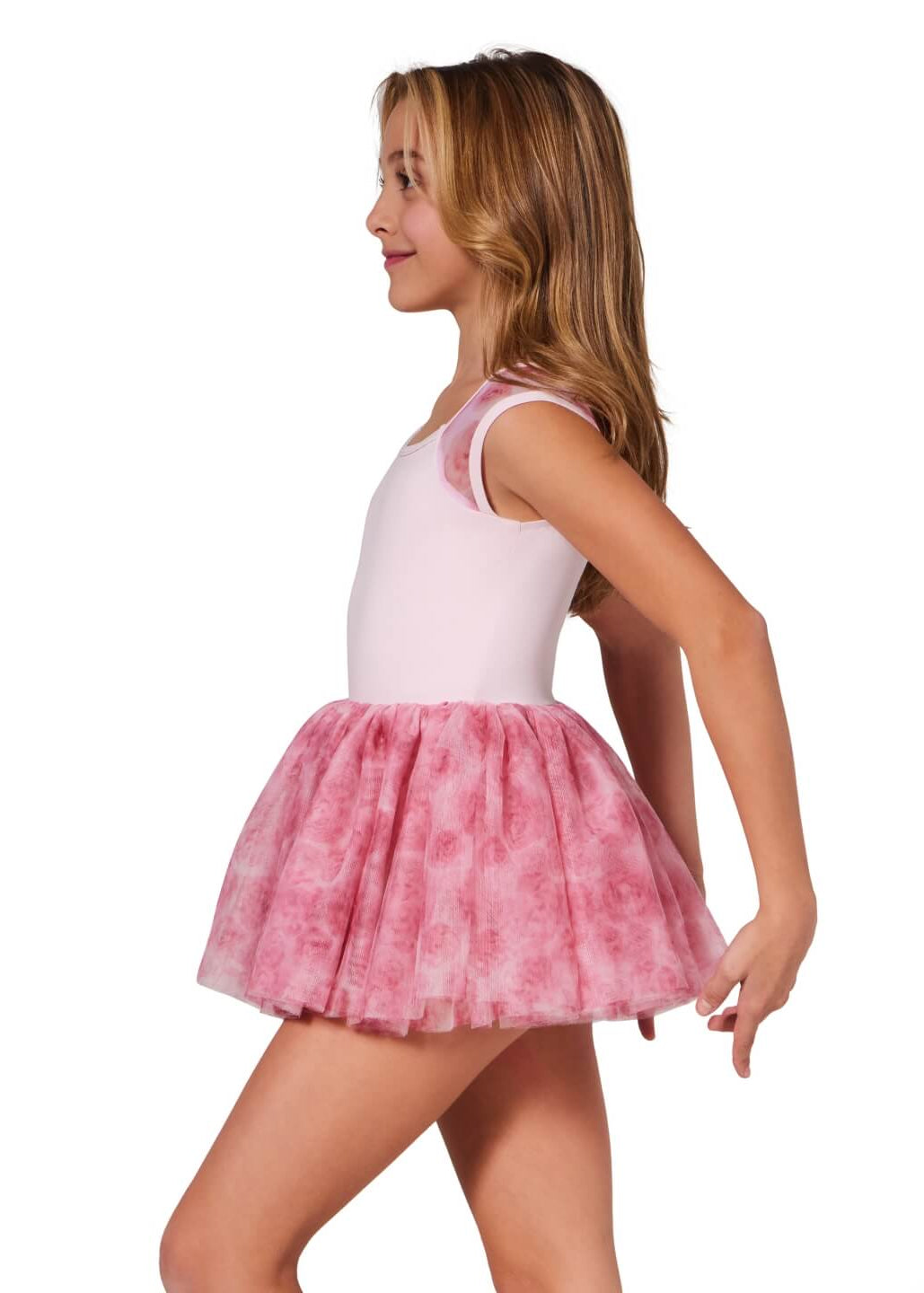 Camellia Dress Pink side view