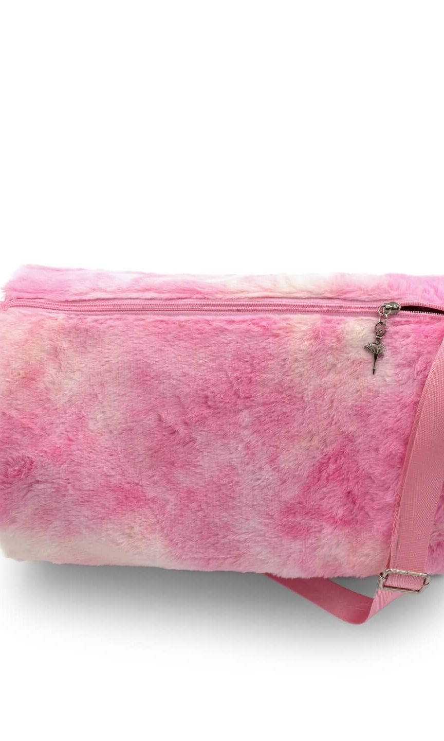 Faux Fur Dance Duffle – B286 side view