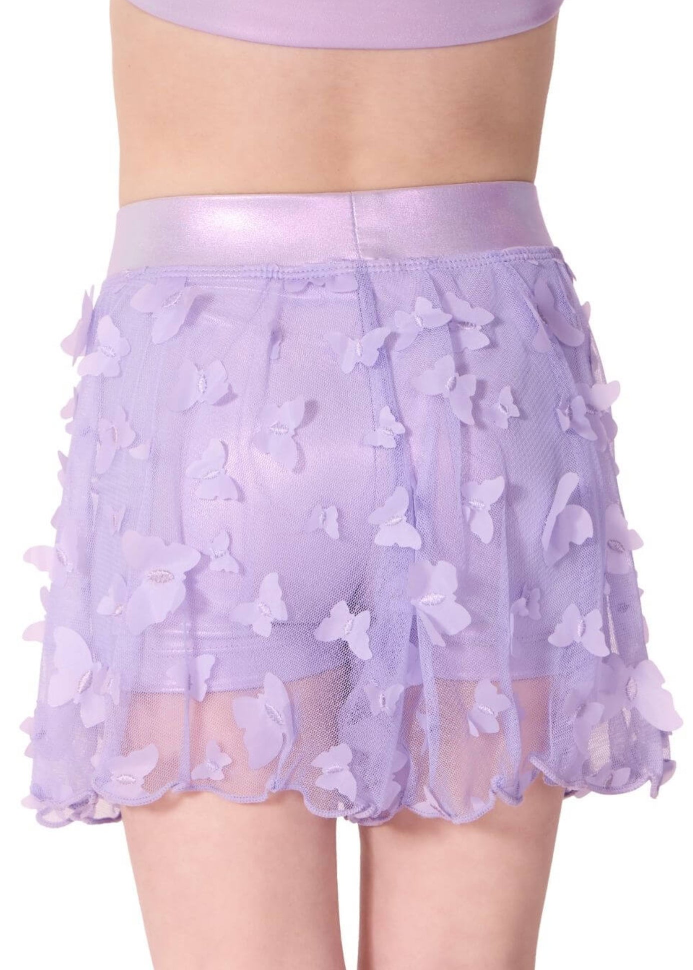 Flutter Flit Skort Lavender back view