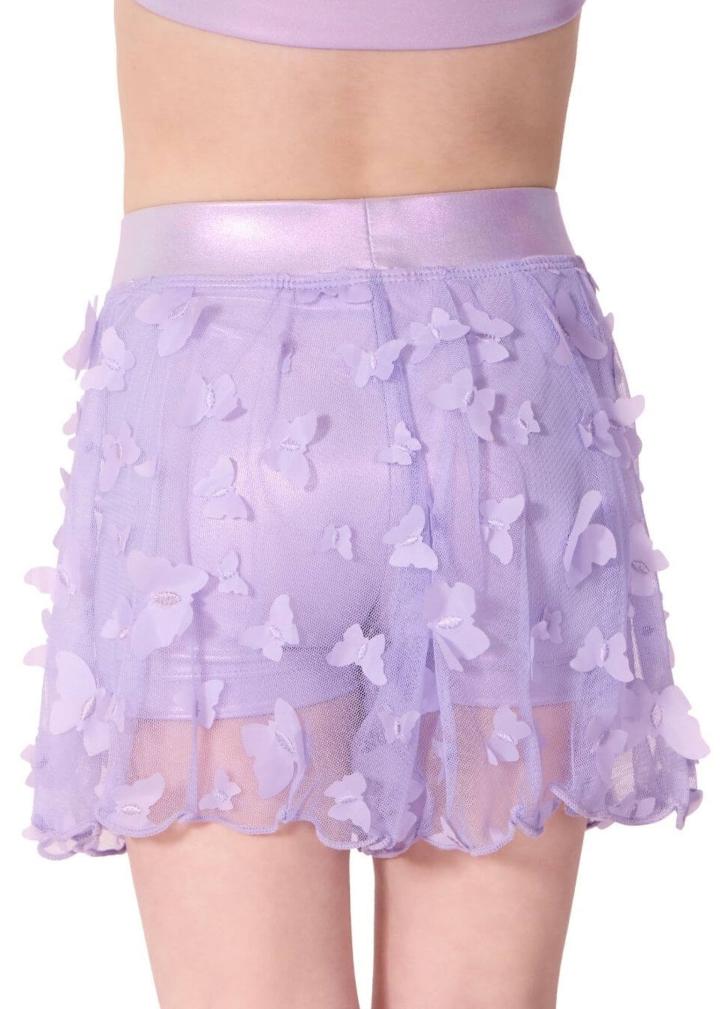 Flutter Flit Skort Lavender back view