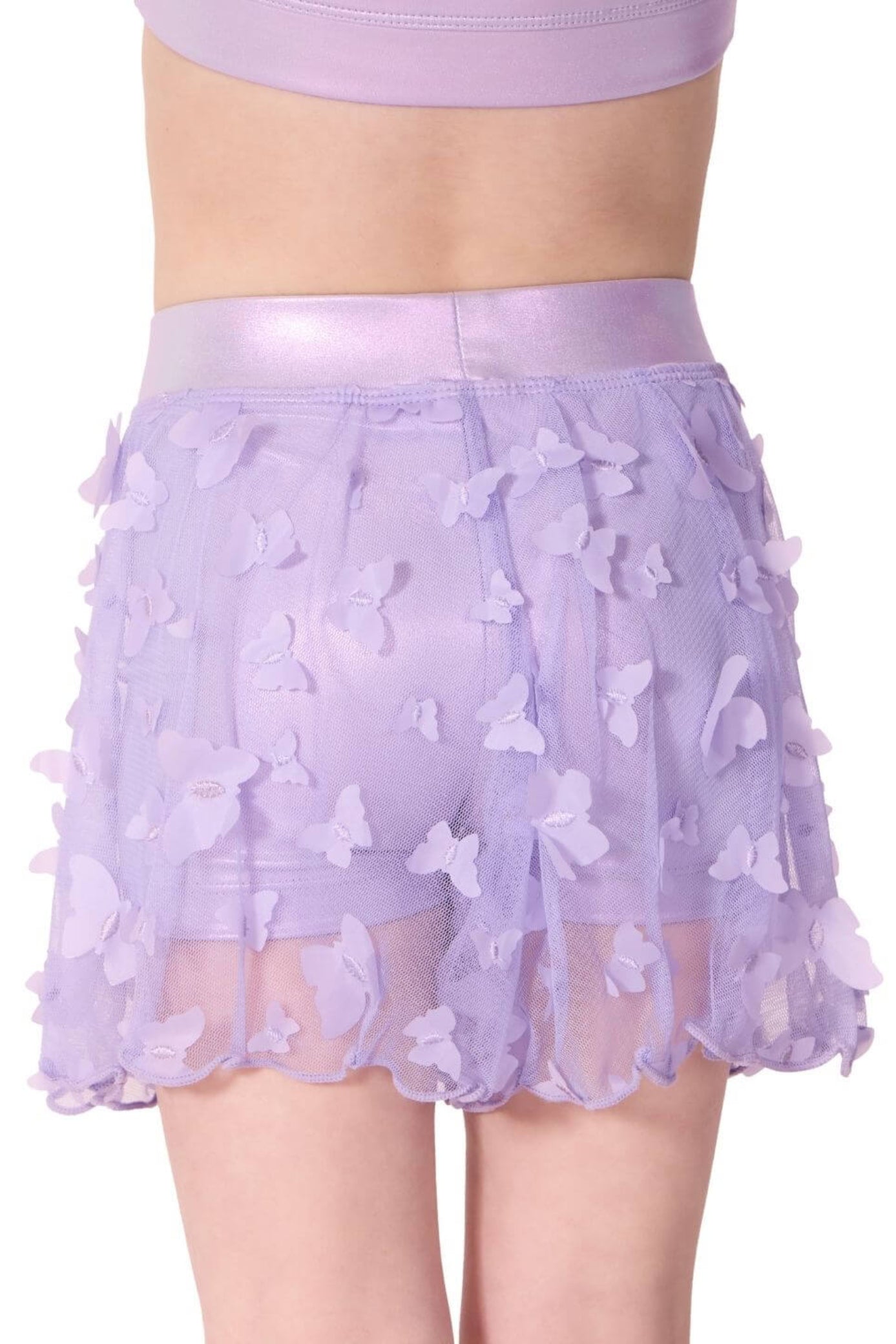 Flutter Flit Skort Lavender back view