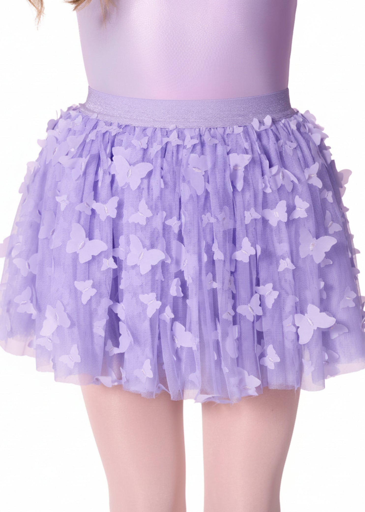 Flutter Float Tutu Lavender front view