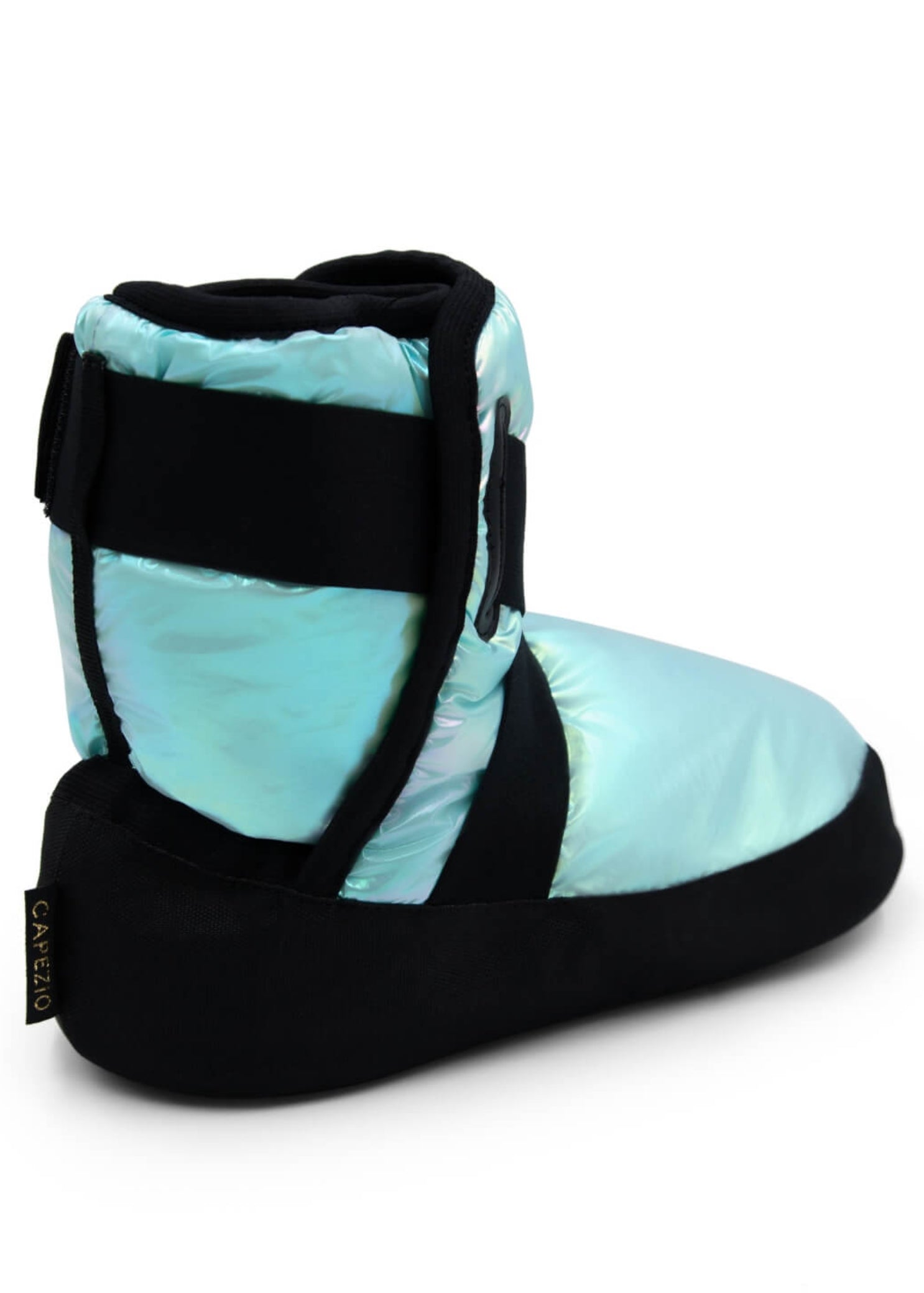 Glam Bootie Metallic Pacific back-side view