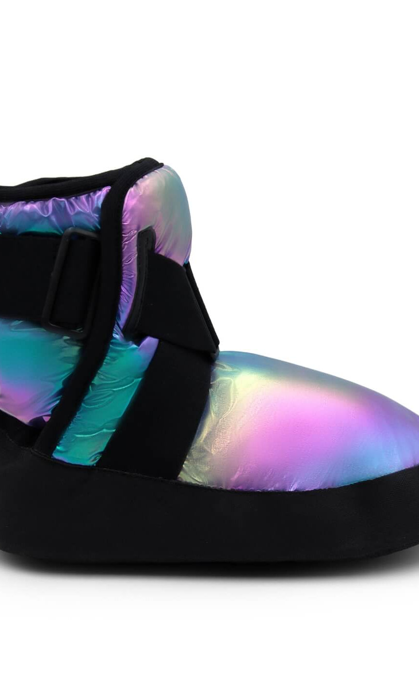 Glam Bootie Metallic Rainbow side view