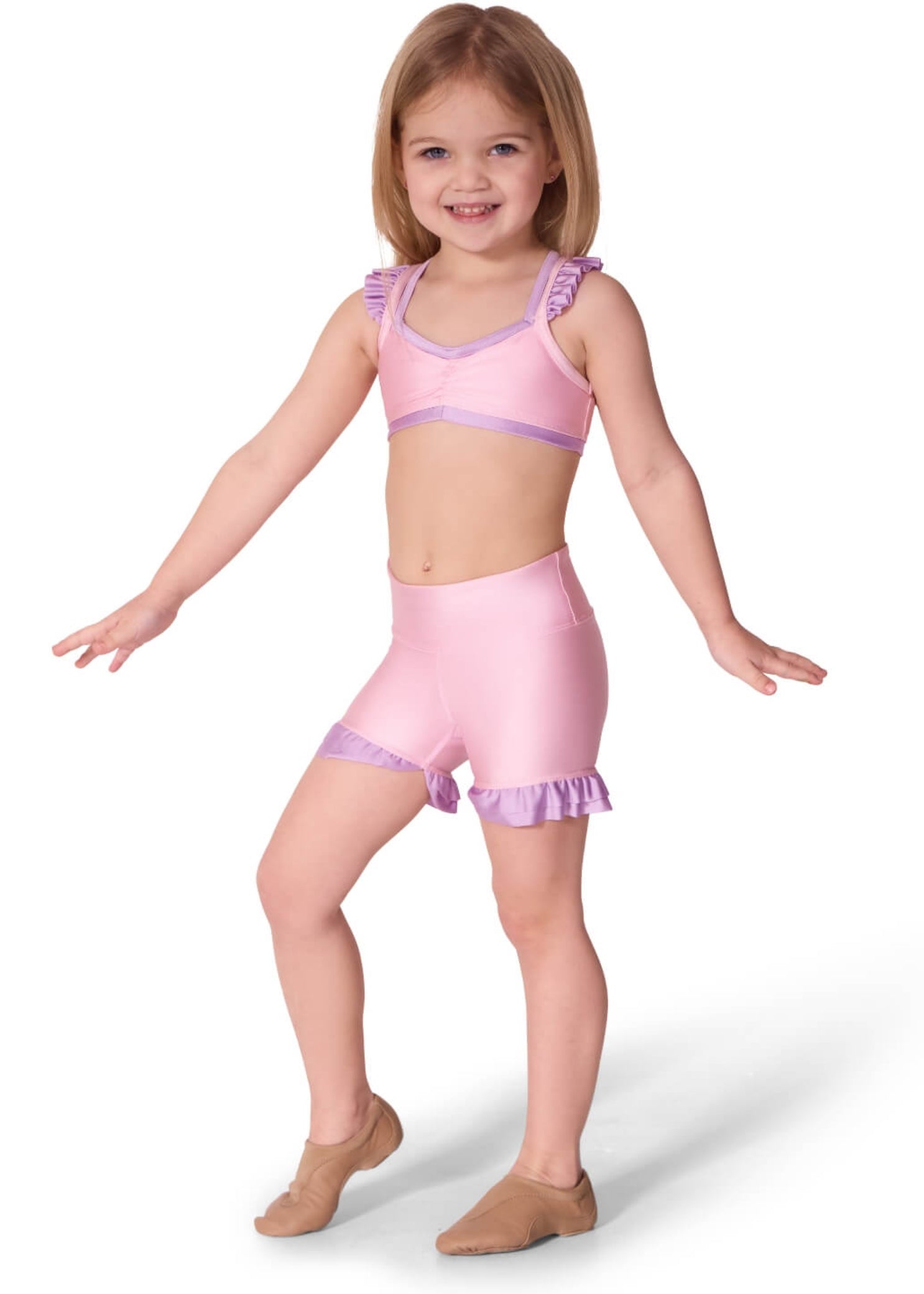 Twirl Shorts Ballerina Orchard Bloom front view