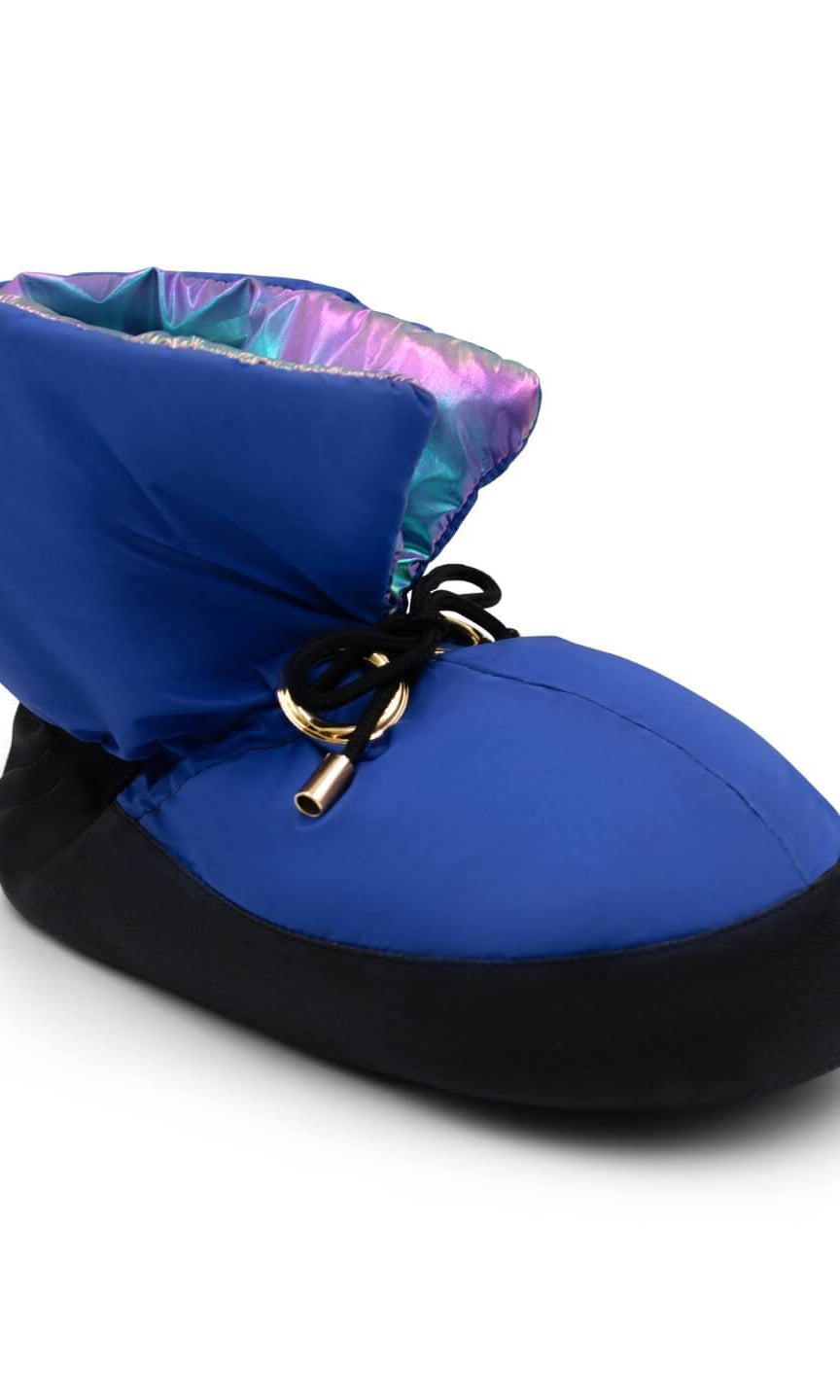 Mini Glam Bootie Metallic Rainbow front-side view