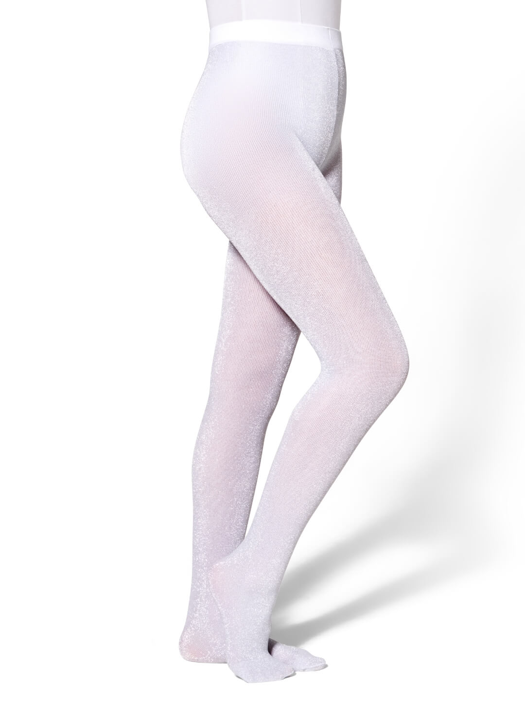 Professional Glitter Tight White