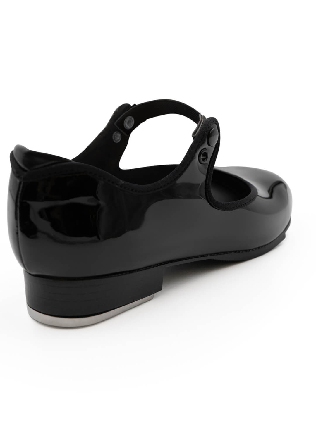 Shuffle Tap for Child Patent Black back view
