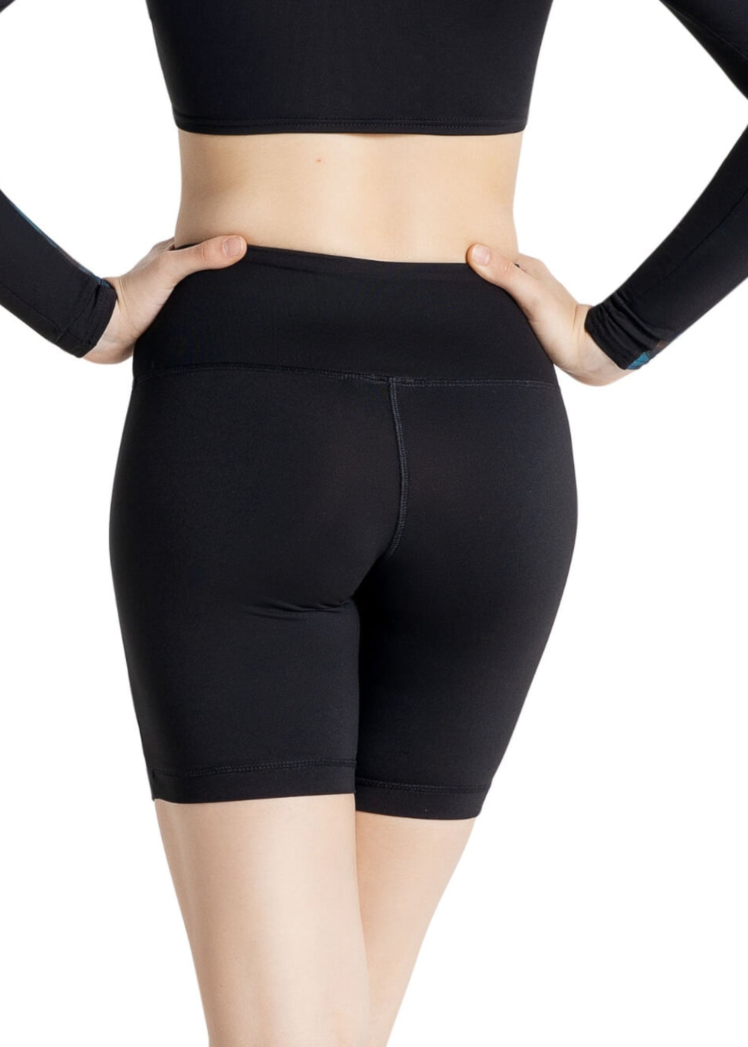 Bike Short Black back view