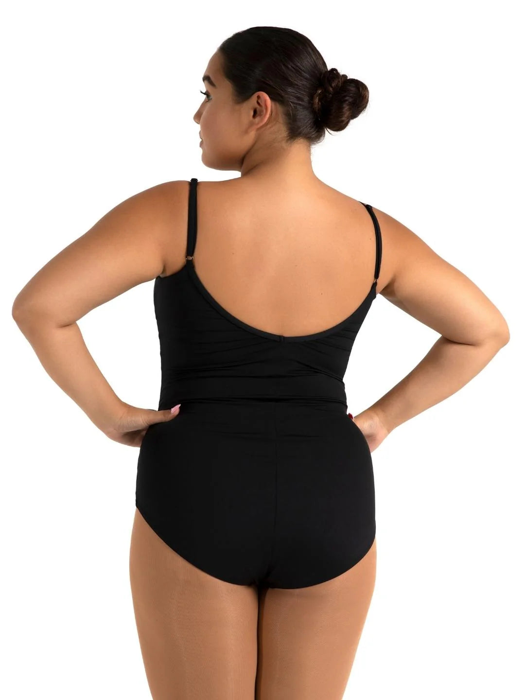 Camisole Leotard Black back view