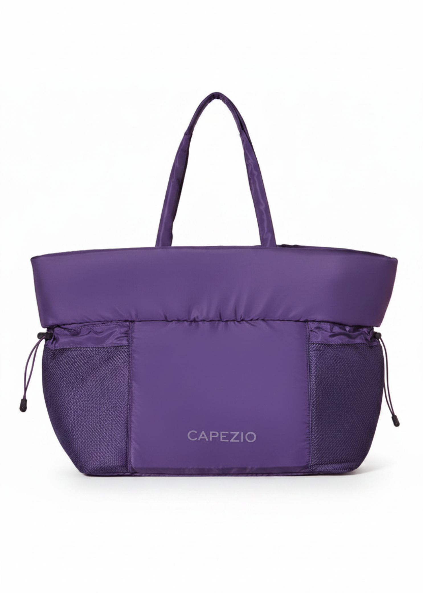 Studio Tote Aubergine front view