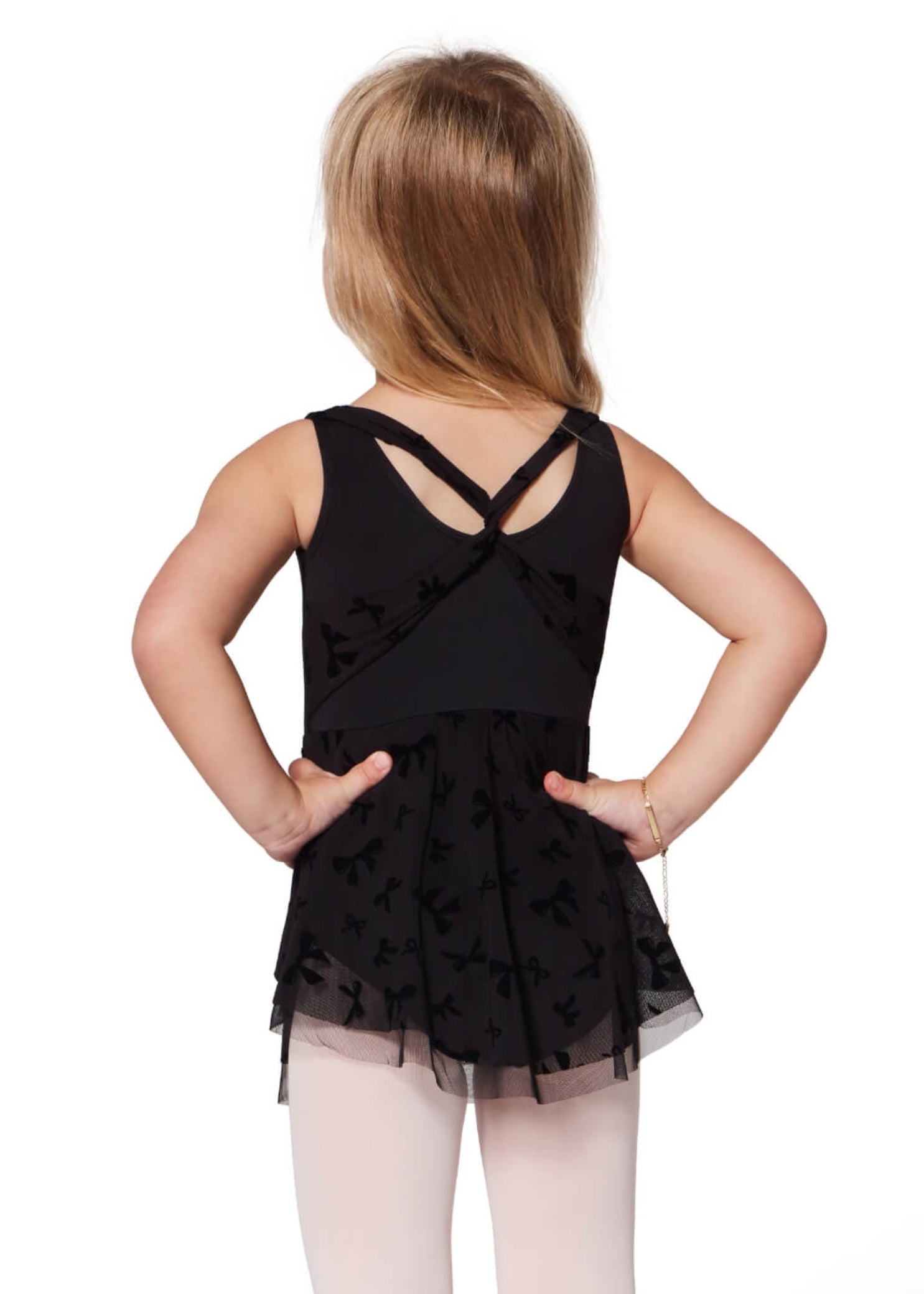 Applause Dress Black back view