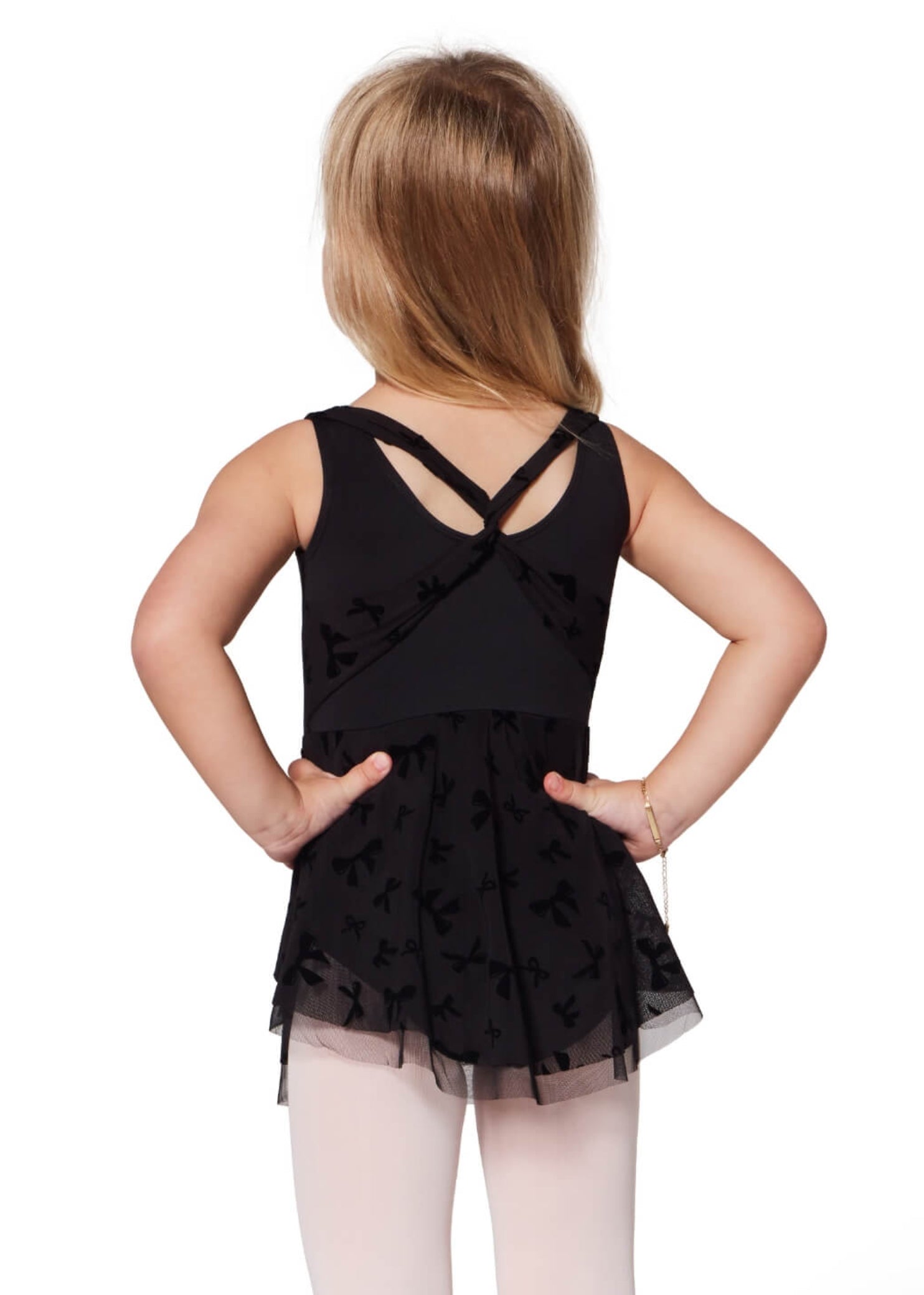 Applause Dress Black back view