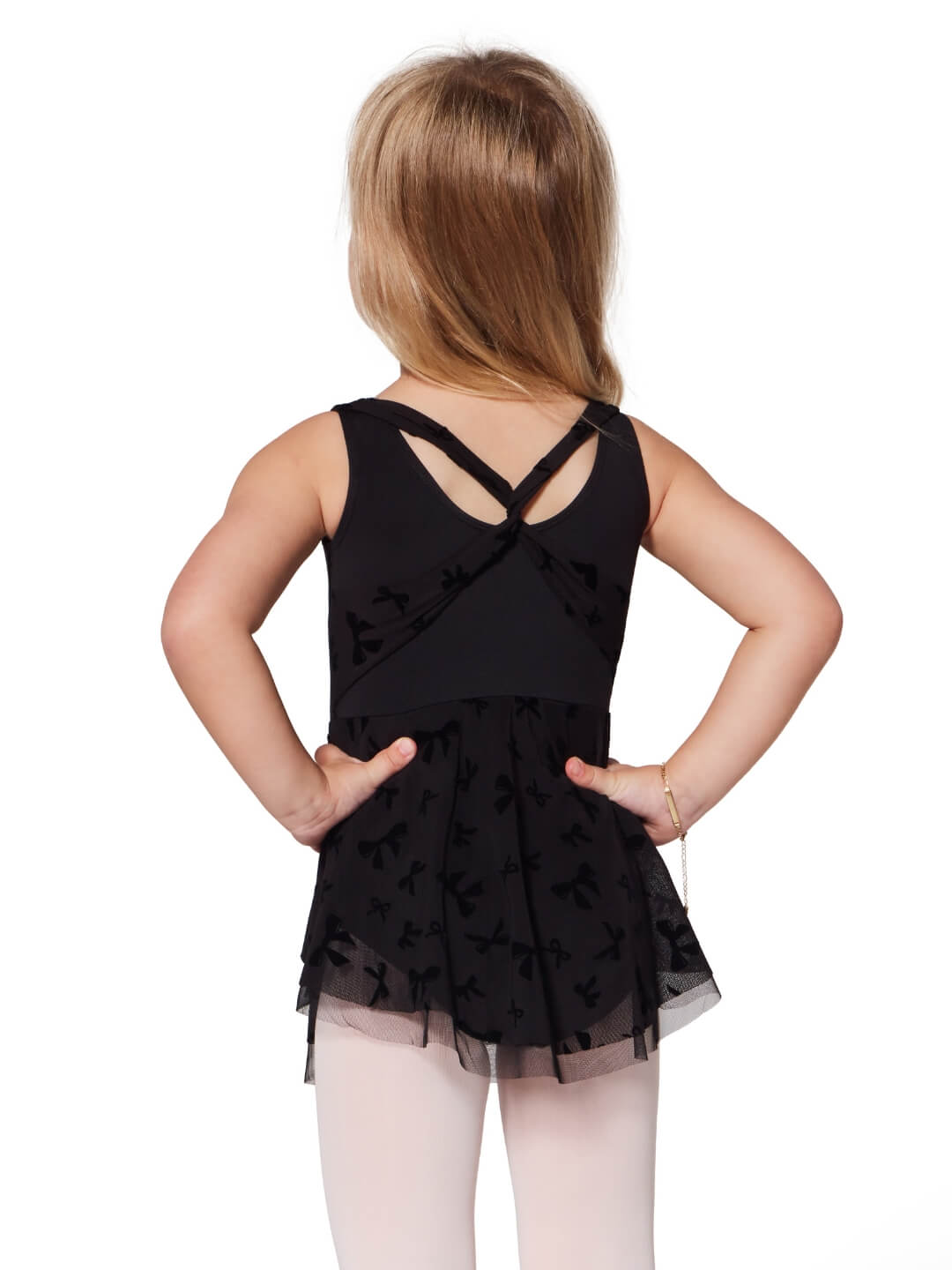 Applause Dress Black back view