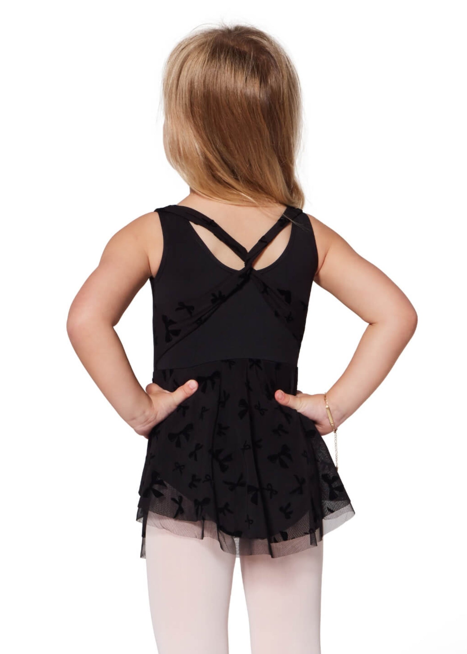 Applause Dress Black back view