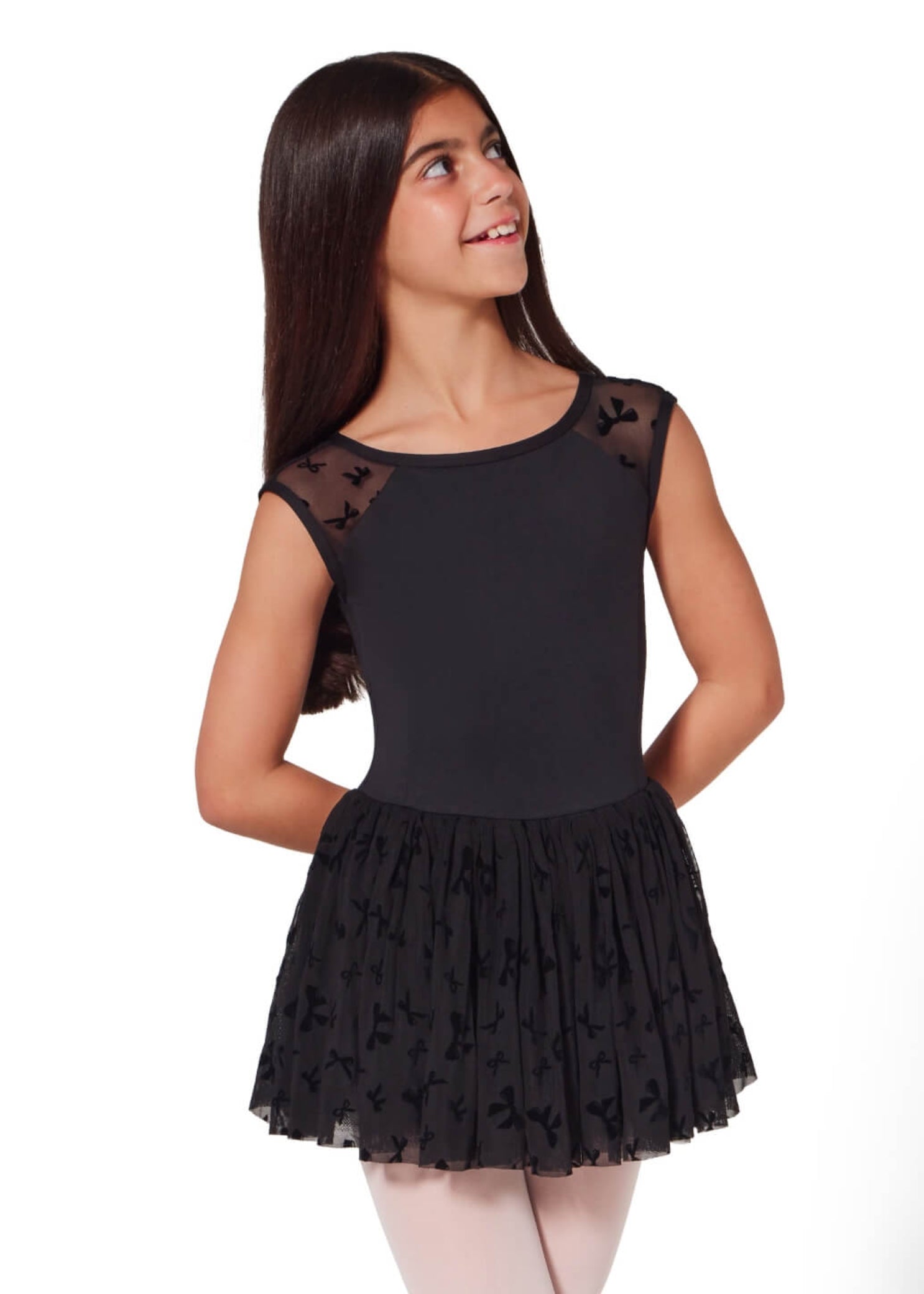 Brava Dress Black front view