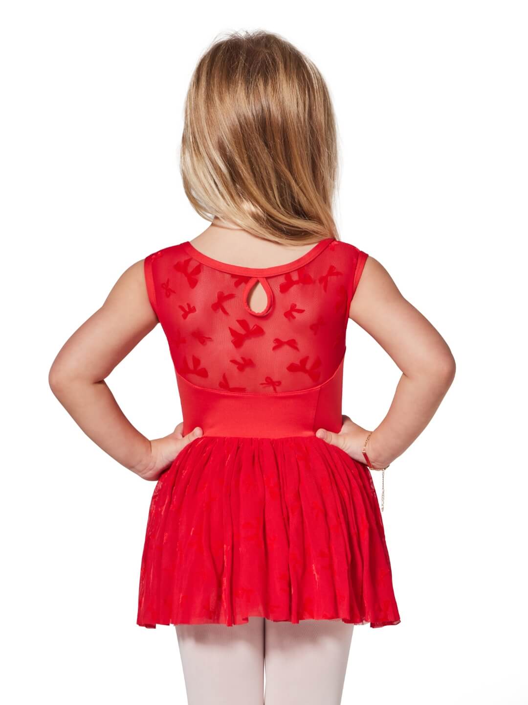 Brava Dress Red back view