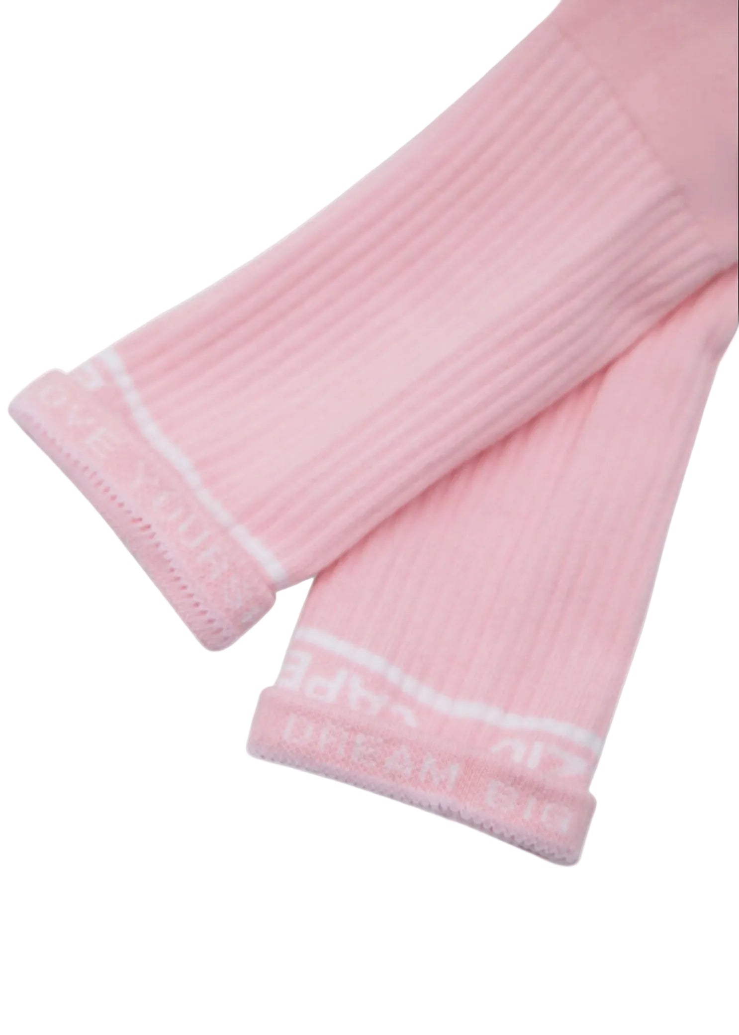 Varsity Crew Sock Ballet Pink detail view