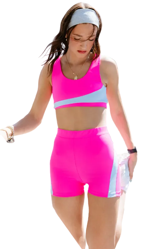 Current Bra pink paradise front view