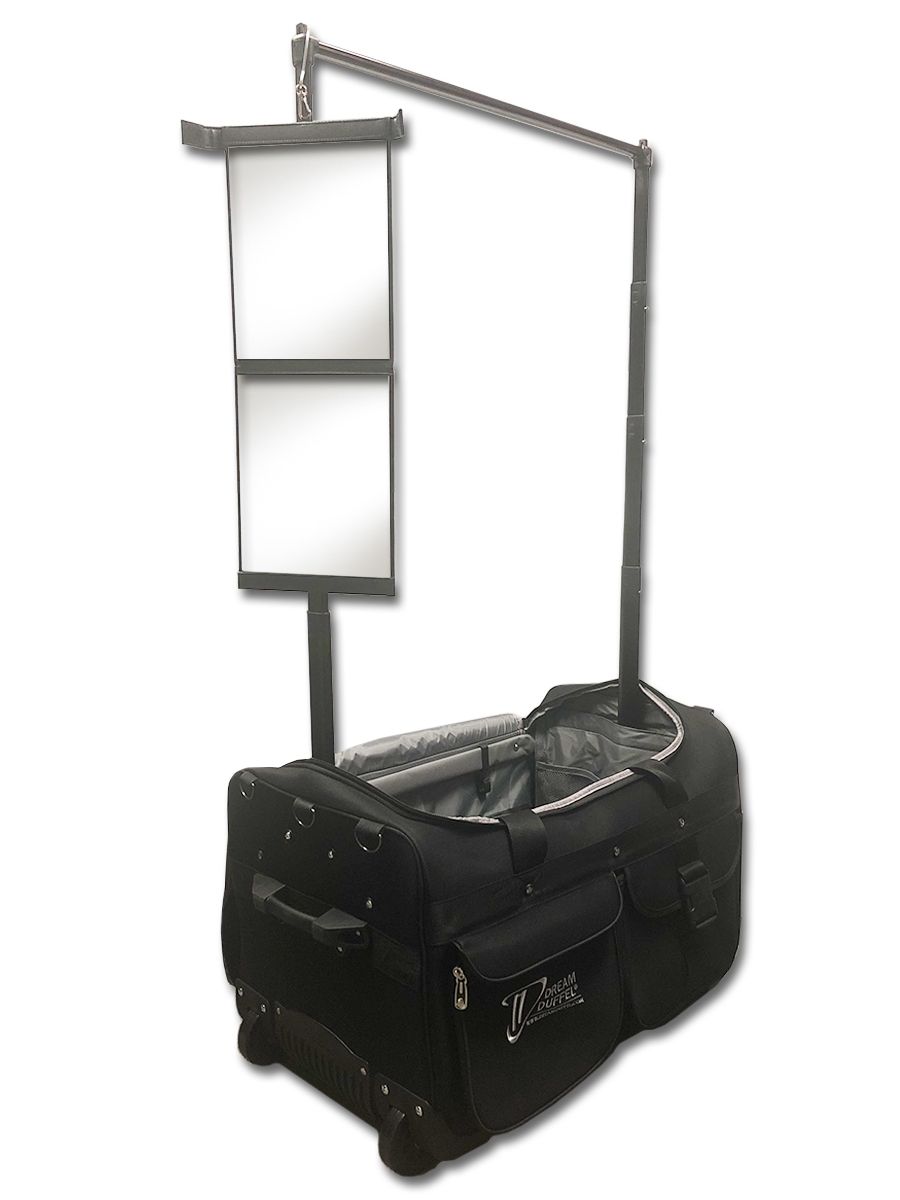 Folding Hanging Mirror for Dream Duffel lifestyle
