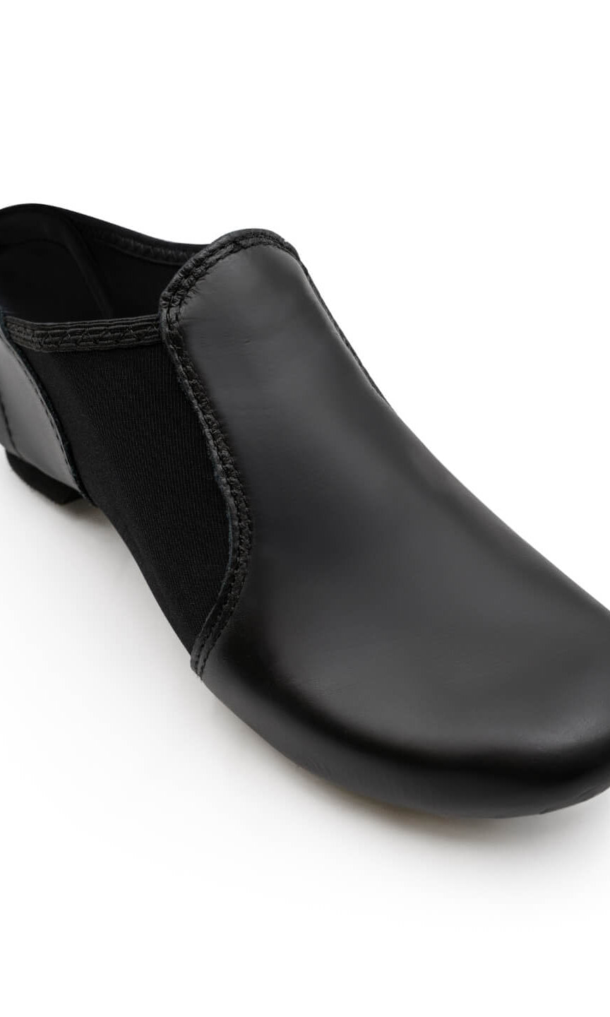 E-Series Slip-On Jazz Black front view