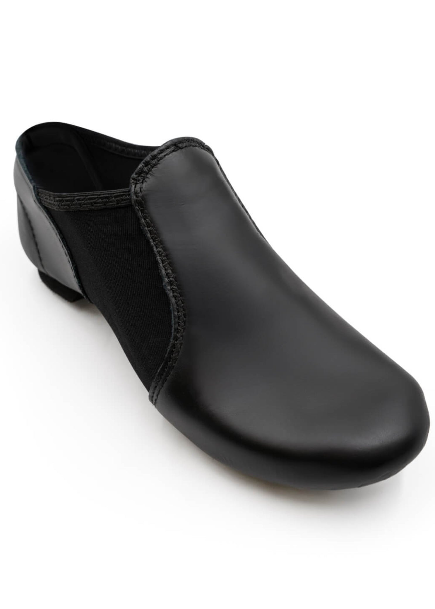 E-Series Slip-On Jazz Black front view