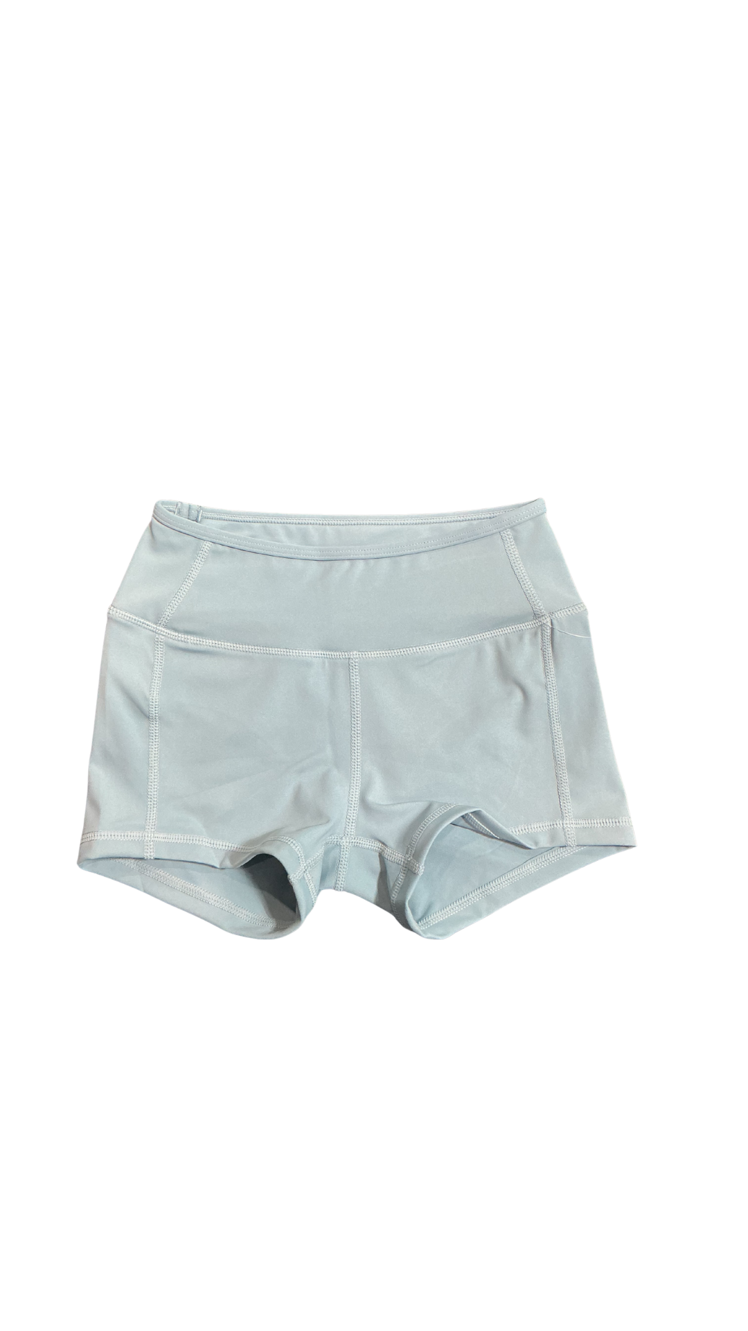 Flame Short Solid Vintage Blue front view