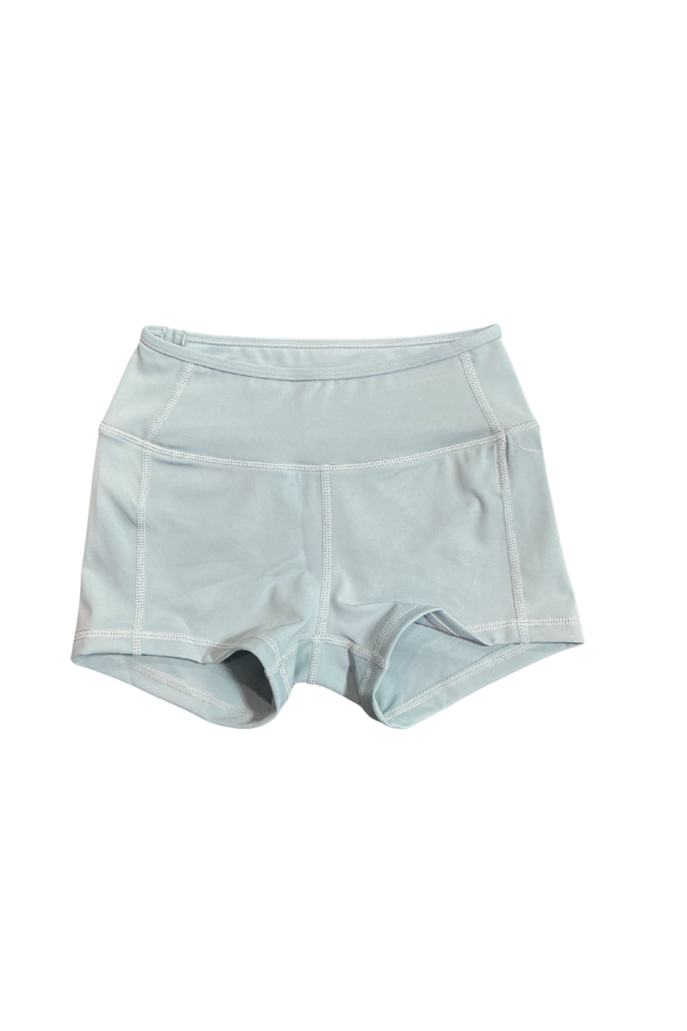 Flame Short Solid Vintage Blue front view