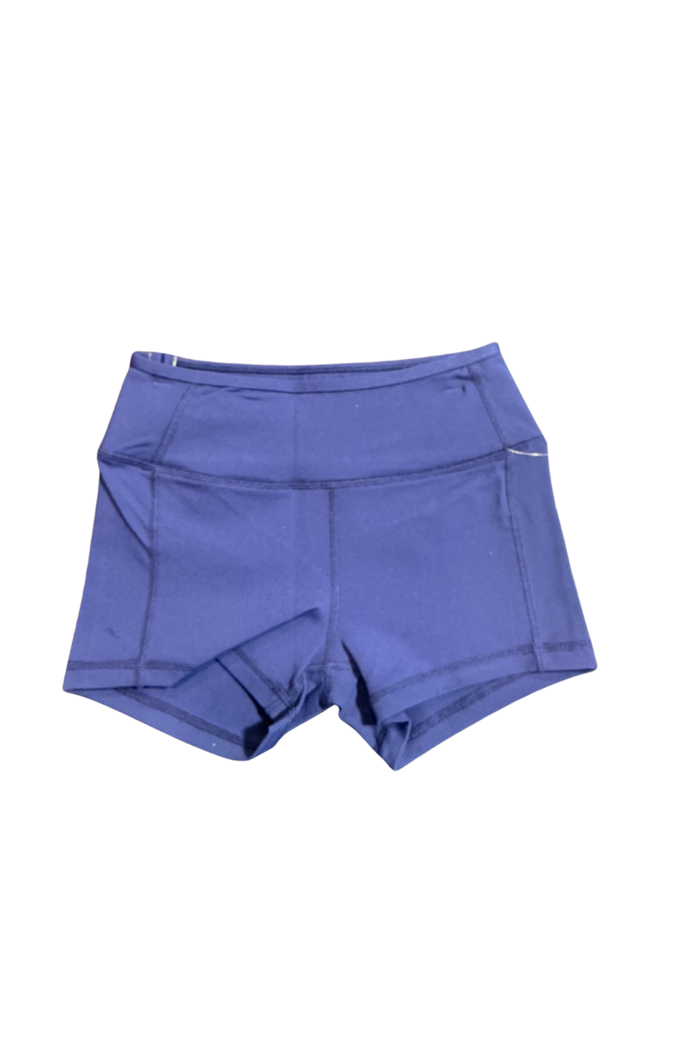 Flame Short Solid Navy front view