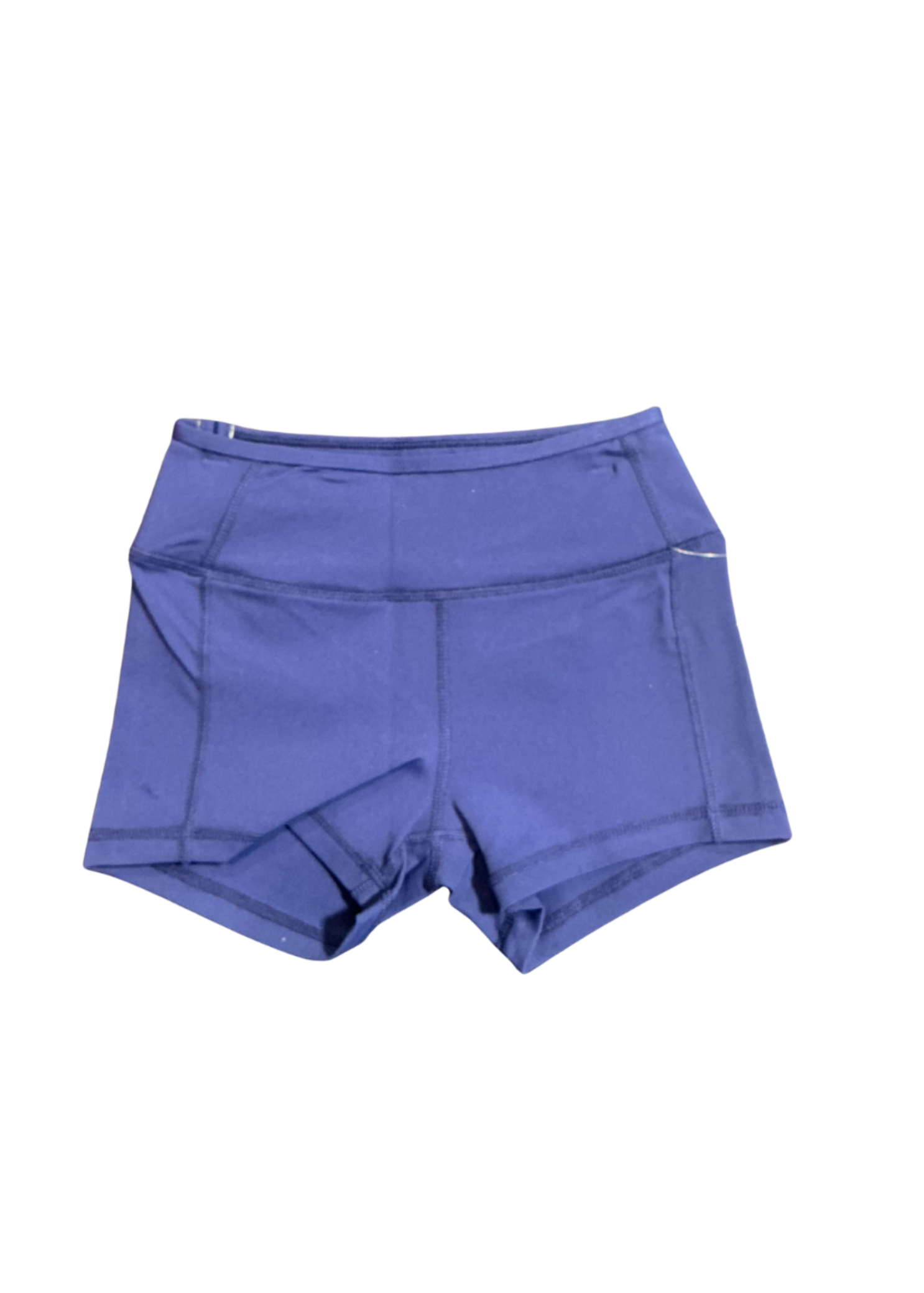 Flame Short Solid Navy front view