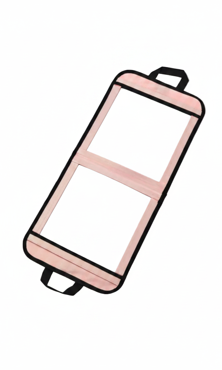 Foldable Mirror Halo Pink front view