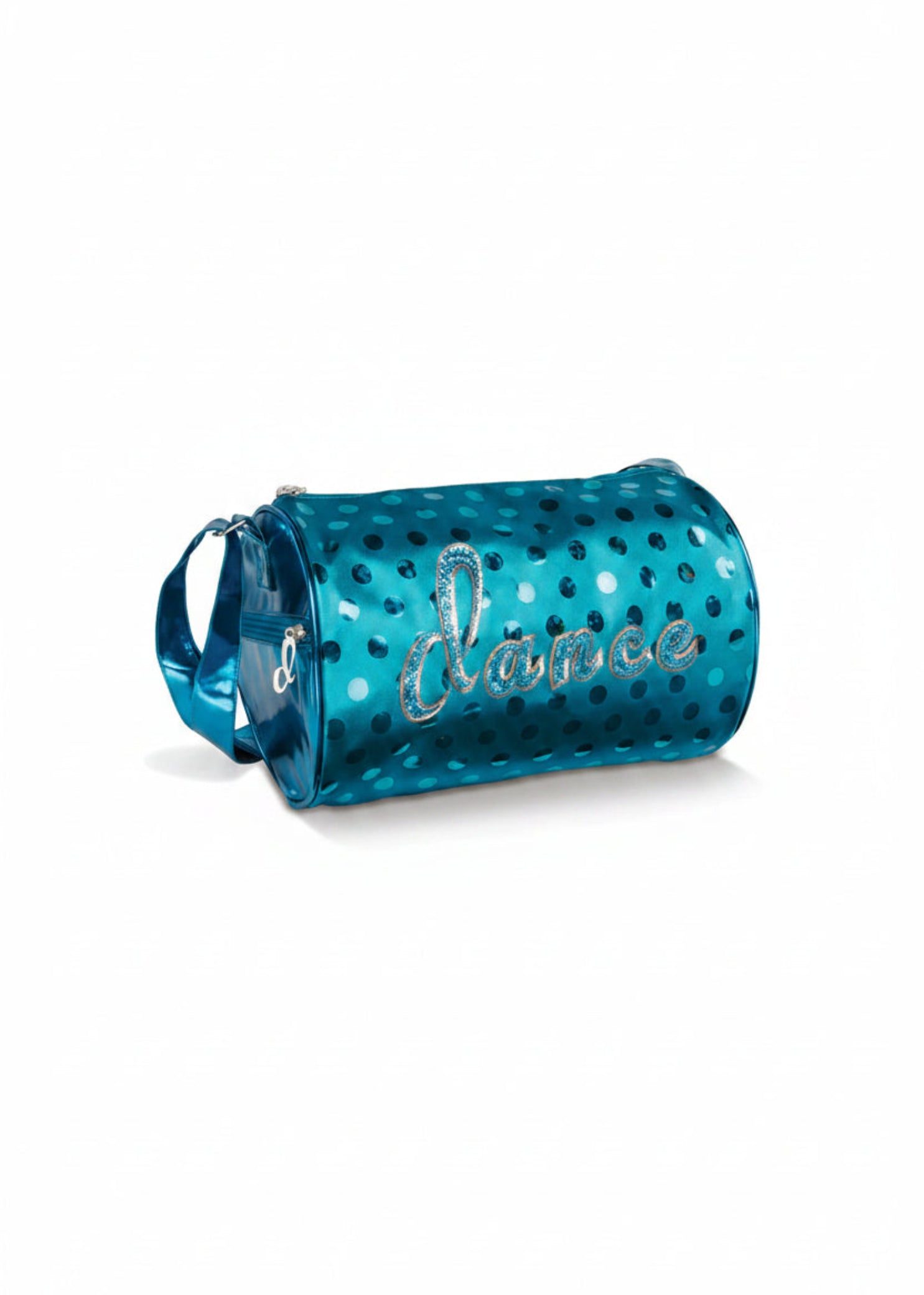 My Dance Dot Duffel – B20517 turquoise front view