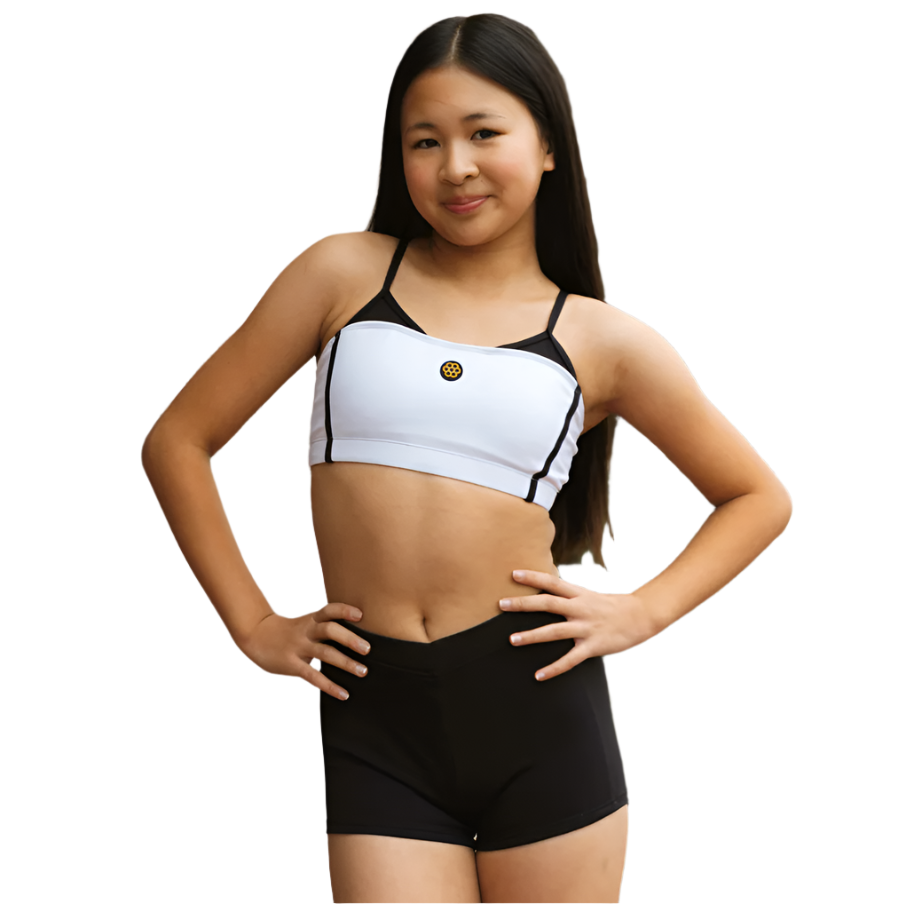 Tate Top cloud black & white front view