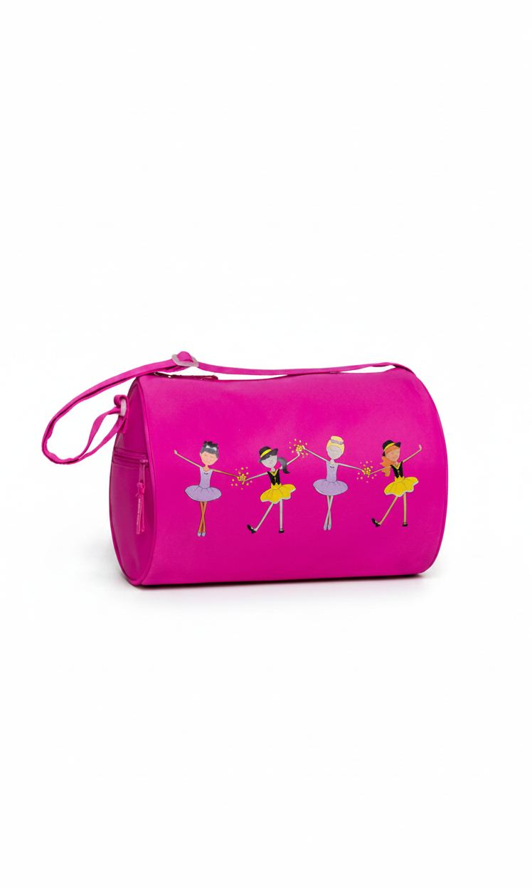 My Gals Duffel Pink front view