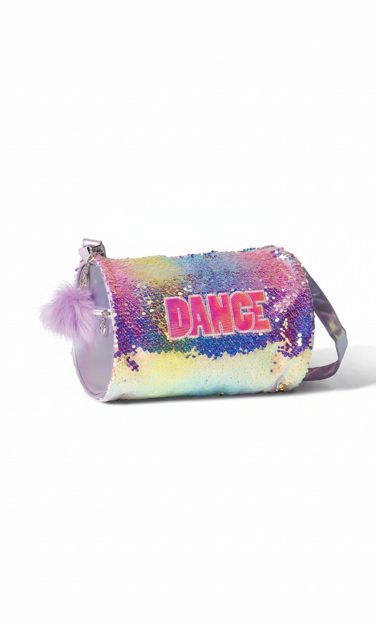 Sequin Burst Duffel front view