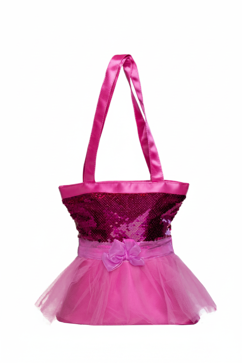 Tutu Cute Tote - 1066 pink silver