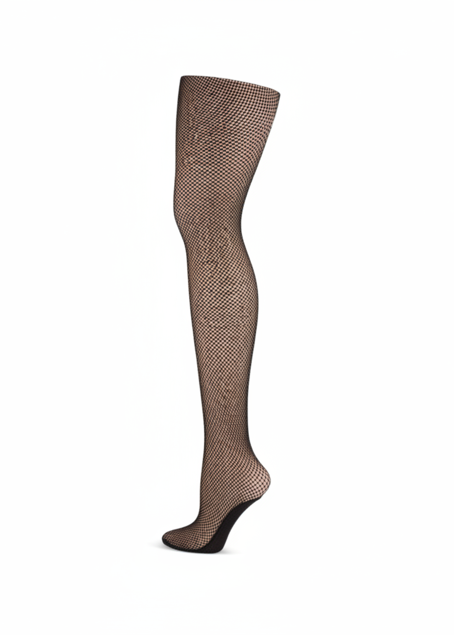 Professional Fishnet Seamless Tight Black side view