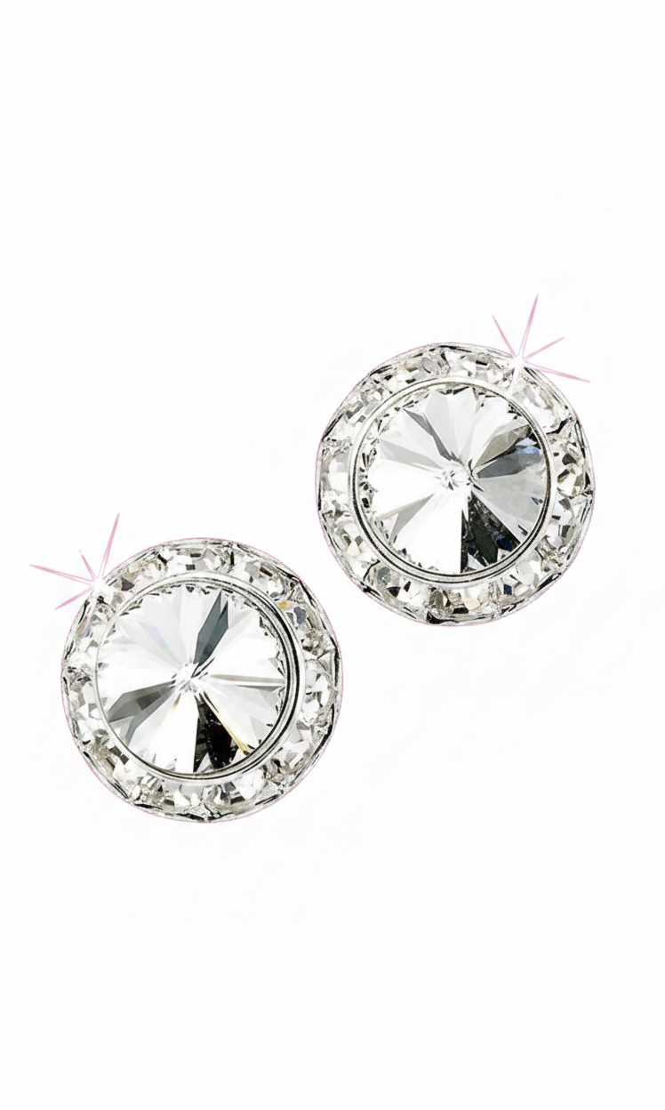 Rivoli Crystal Earrings – 11mm