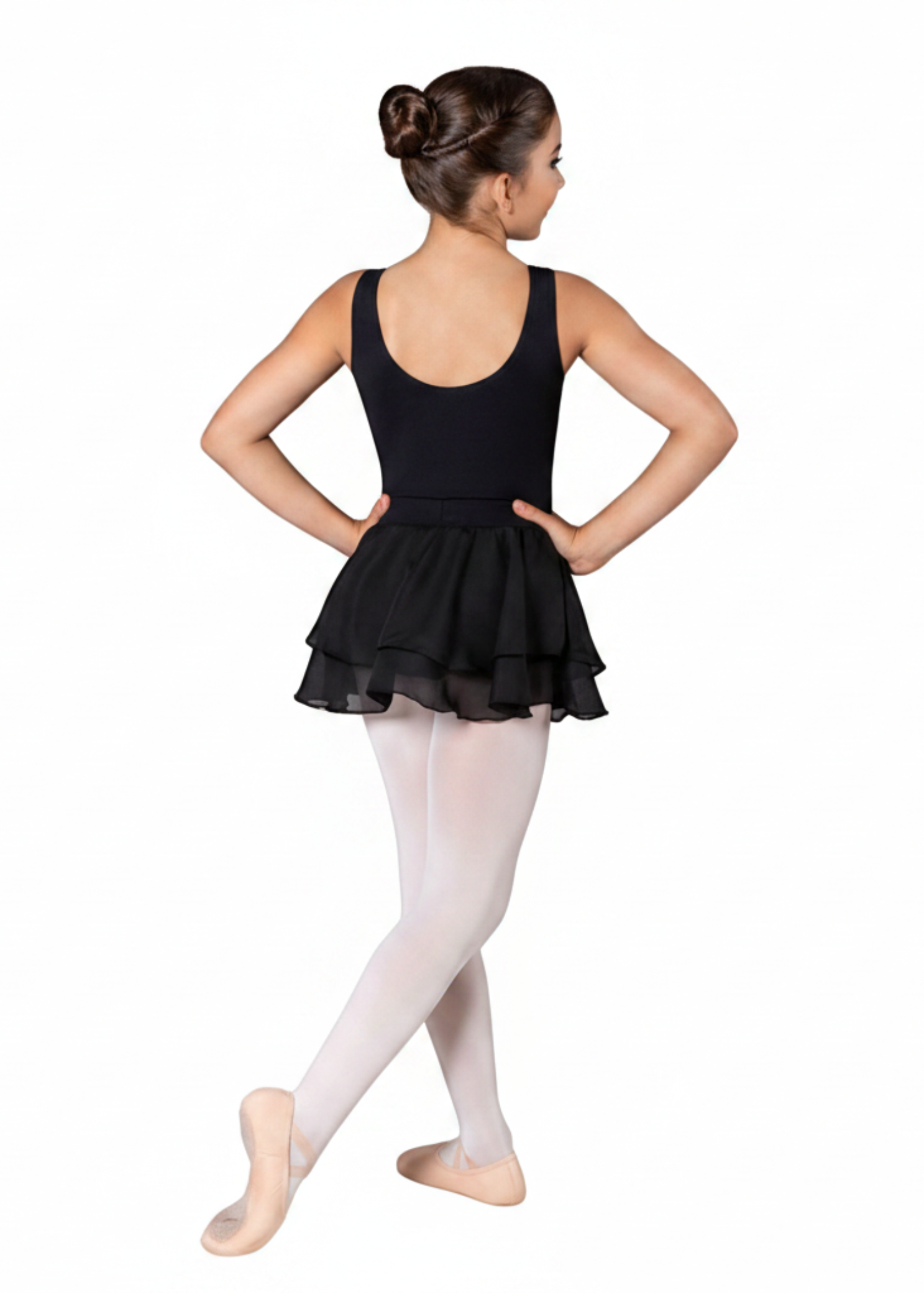 Sarah Skirt Black back view