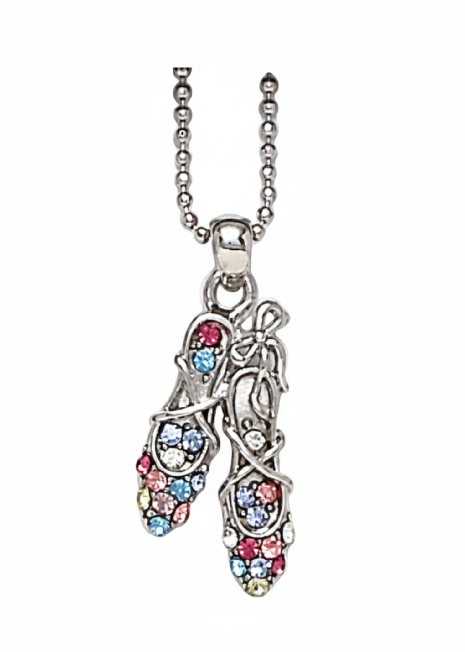 Ballet Slipper Necklace multi
