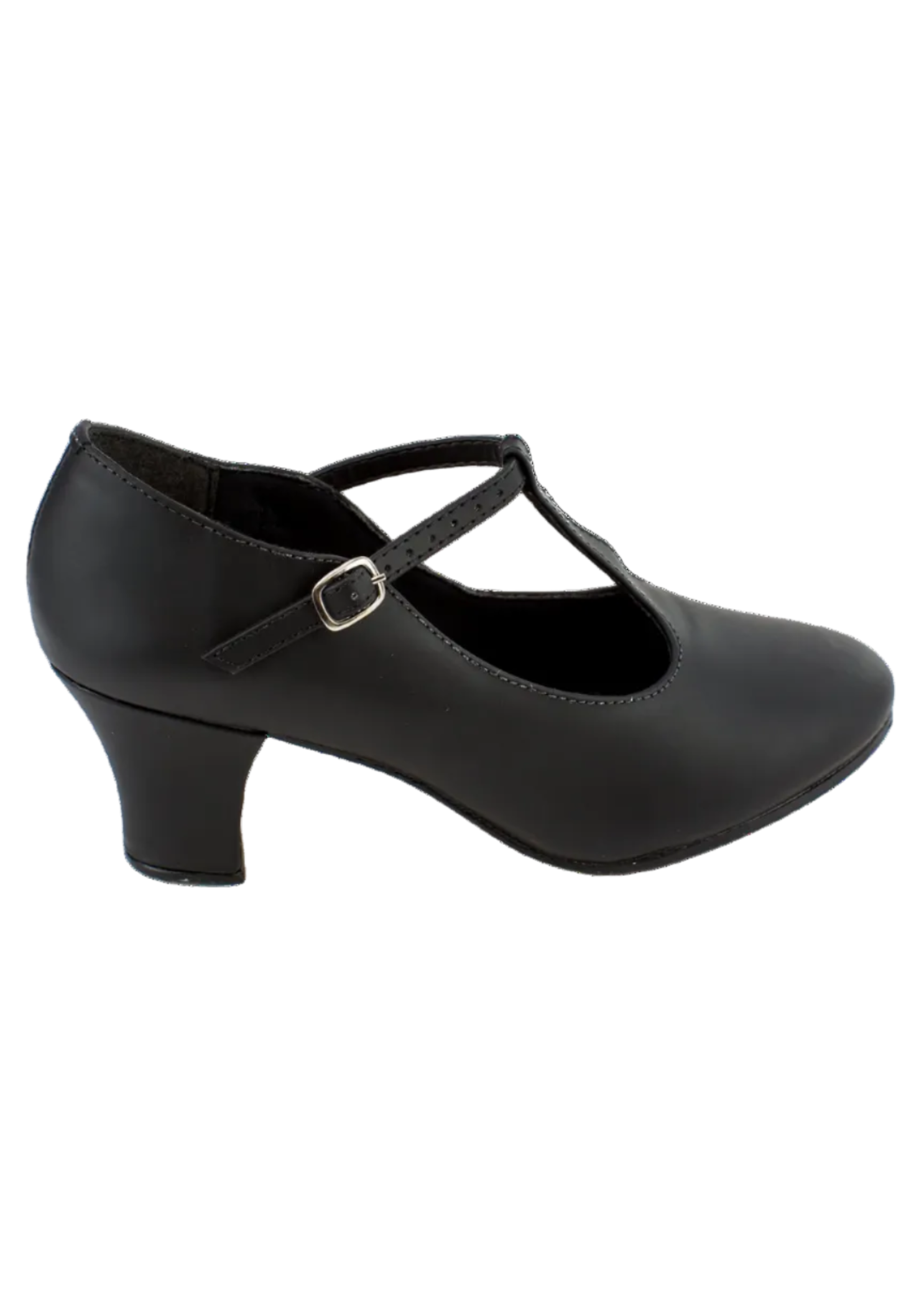 Christa 2" High Heel Character Shoe Black side view