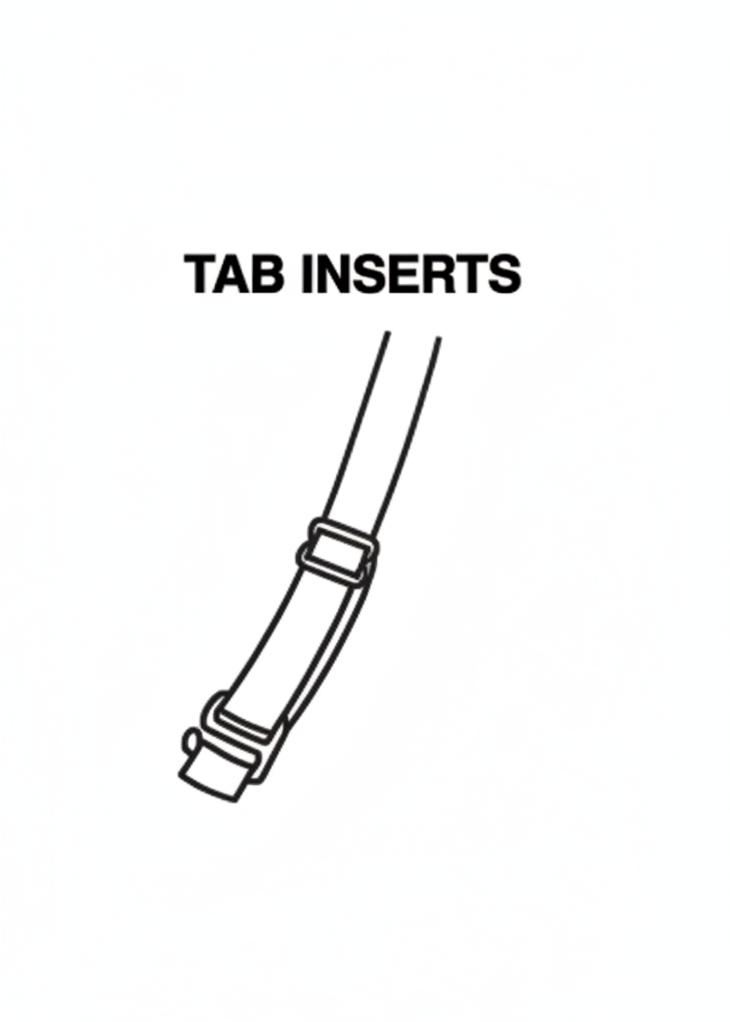 Clear Shoulder Straps illustration