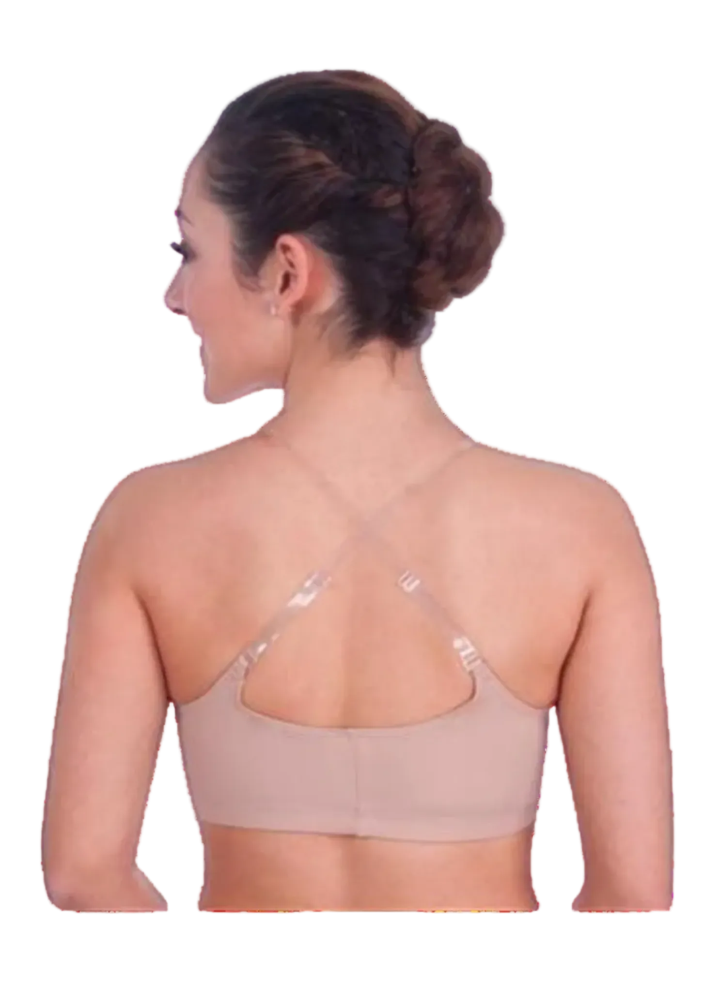 Clear Shoulder Straps back view
